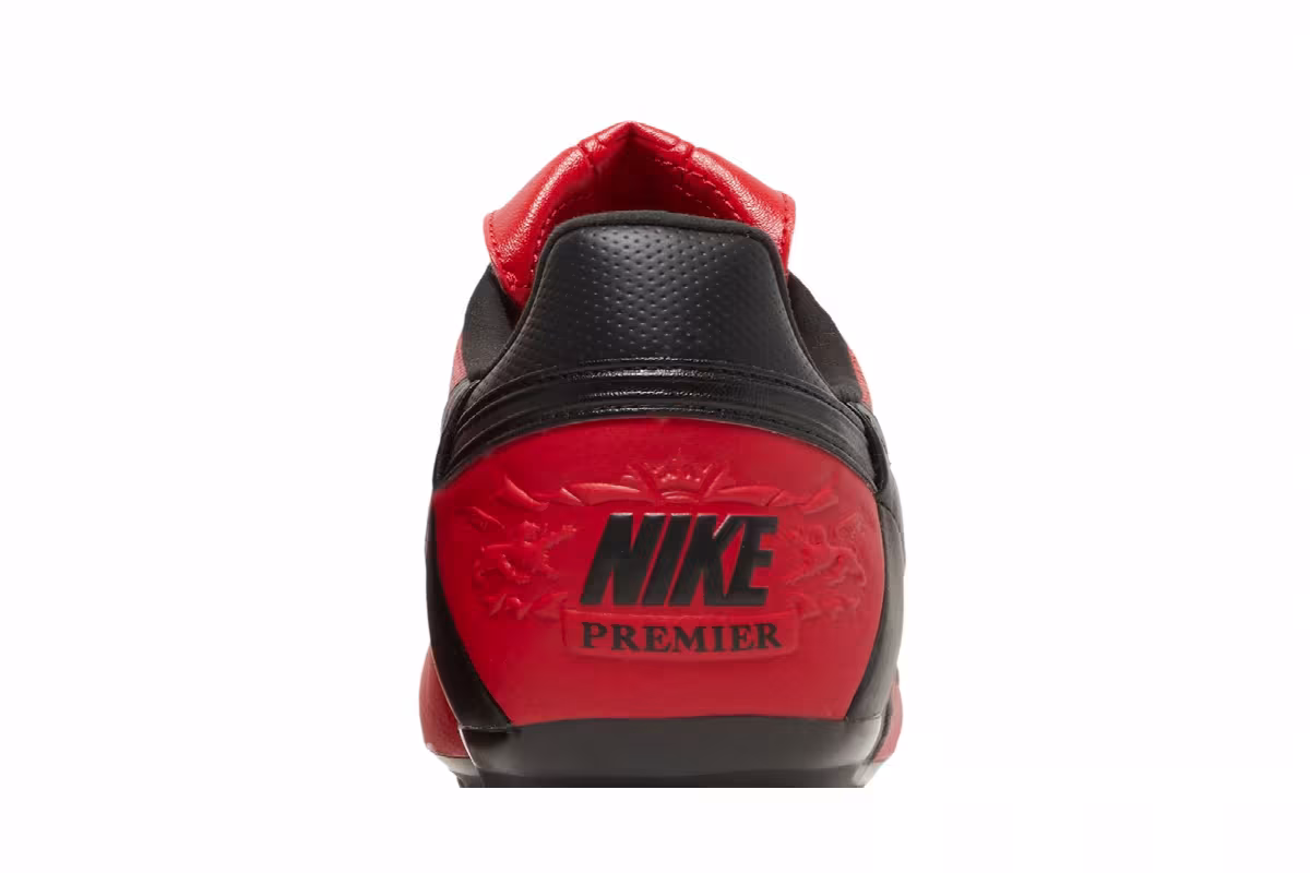 Nike Premier 3 FG University Red Black, view 8