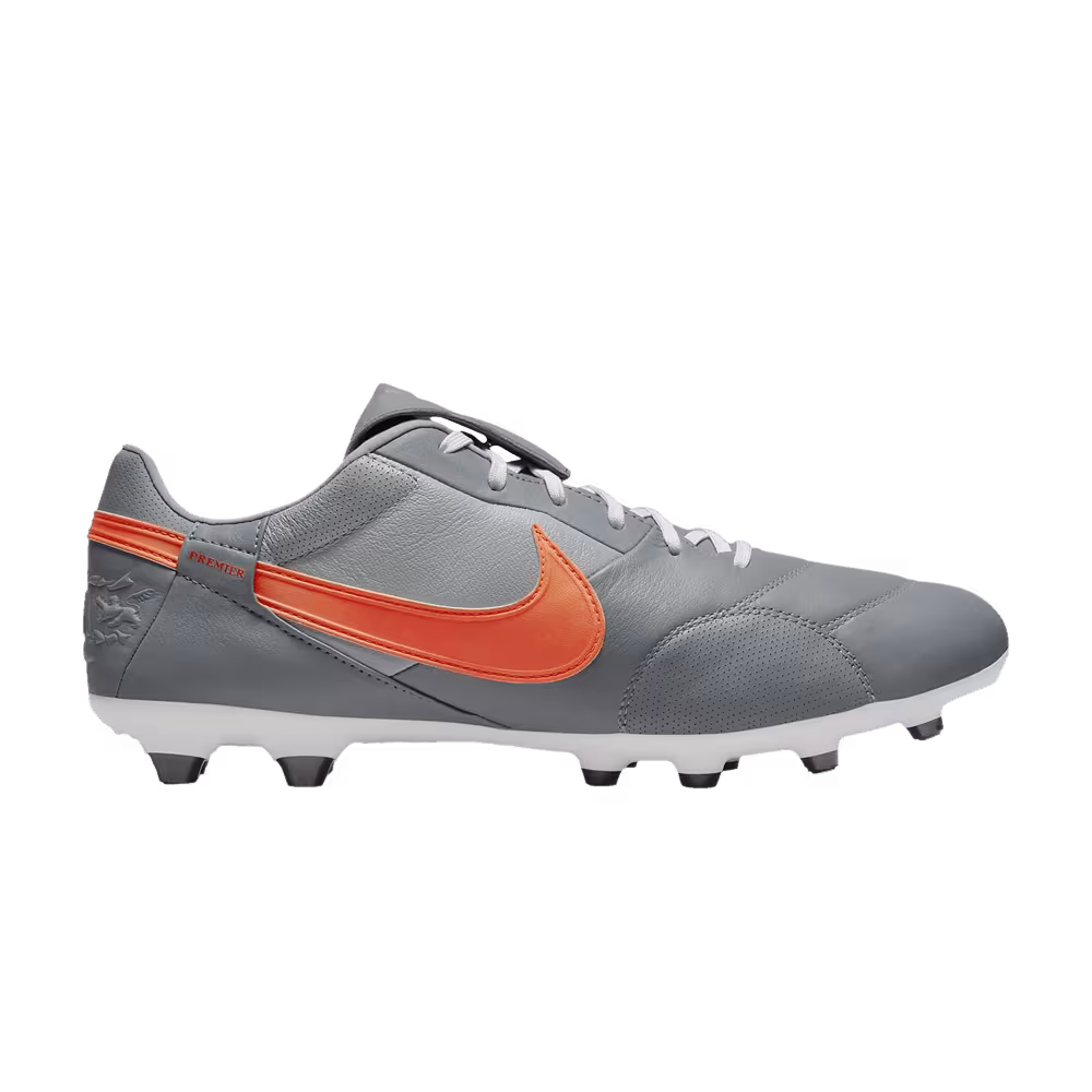 Nike Premier 3 FG Smoke Grey Safety Orange