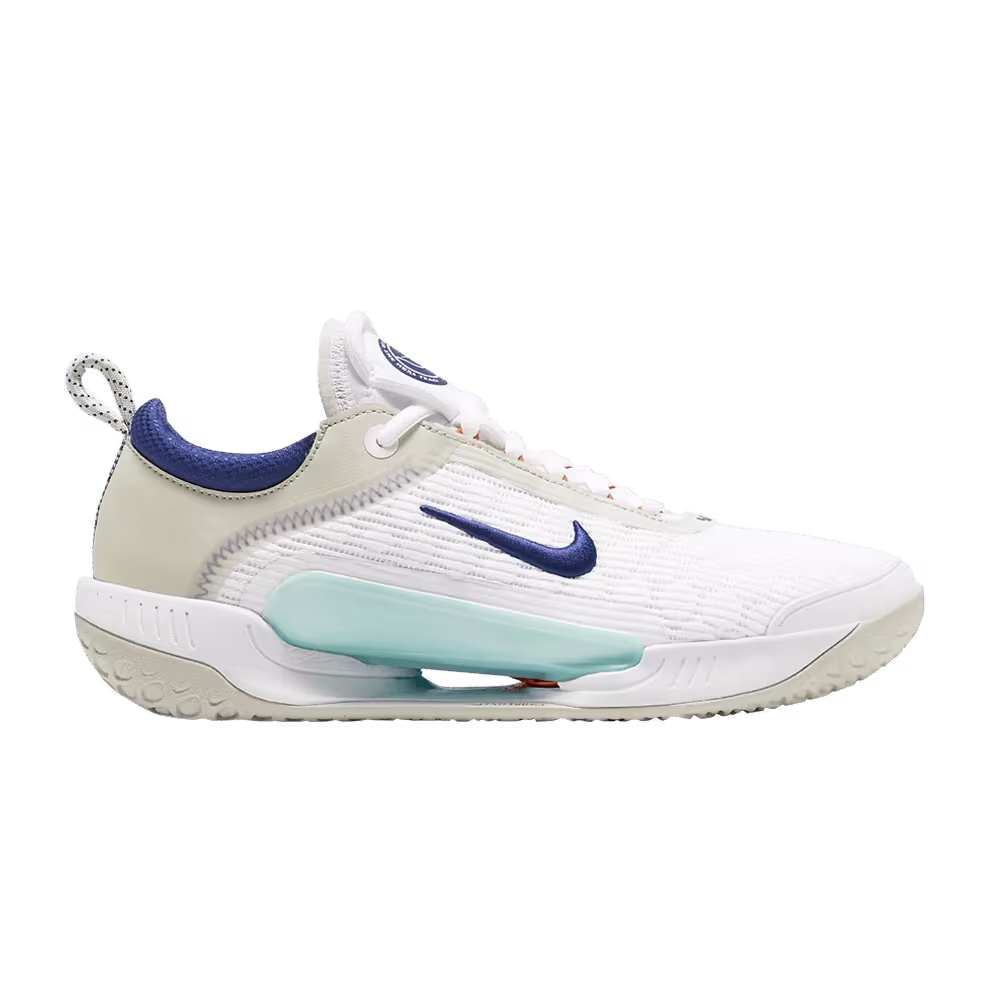 NikeCourt Zoom NXT White Deep Royal Blue