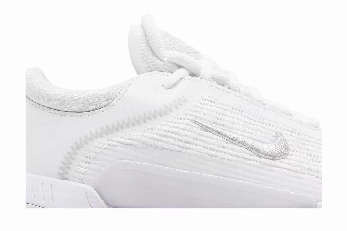 Women's NikeCourt Zoom NXT White Metallic Silver, view 3
