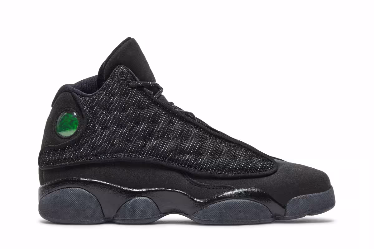 Air Jordan 13 BG Black Cat, view 2