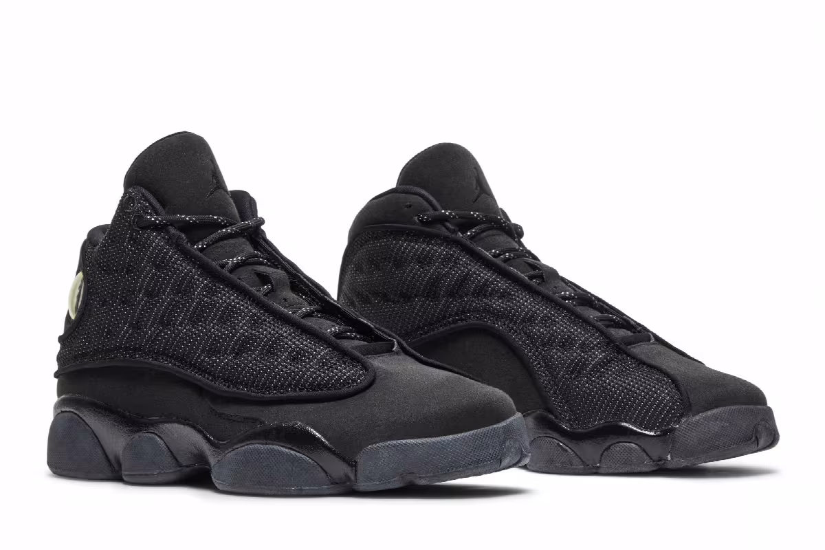 Air Jordan 13 BG Black Cat, view 9