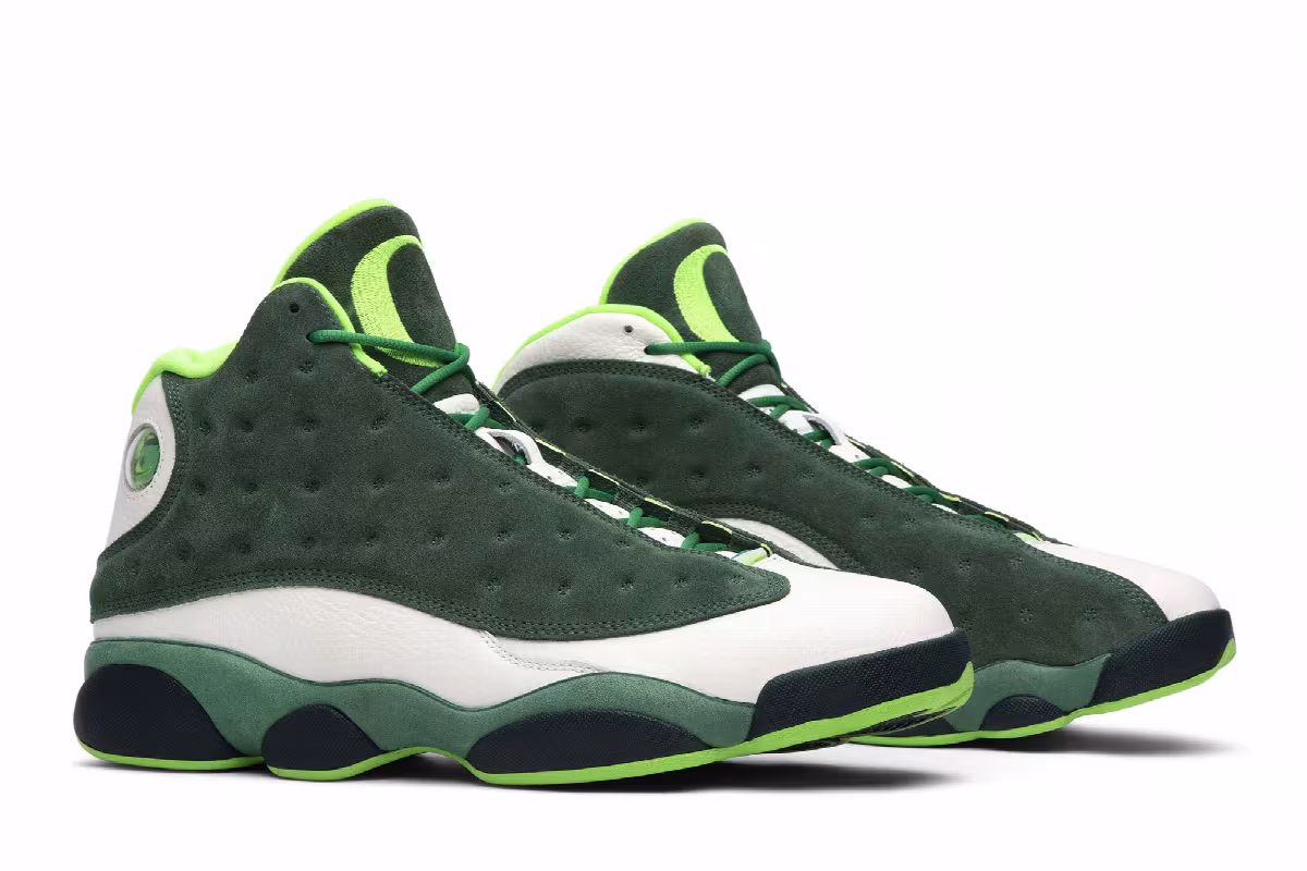 Air Jordan 13 Oregon Ducks, view 9
