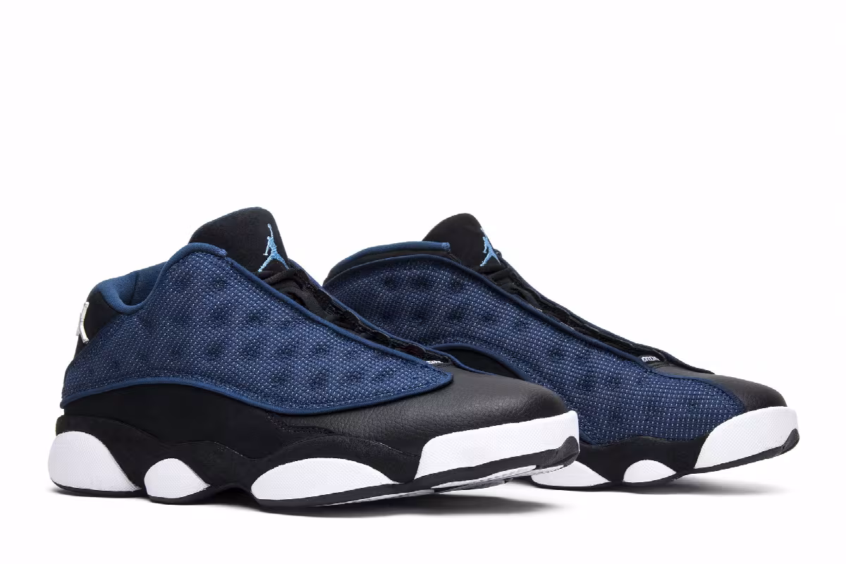 Air Jordan 13 Low Brave Blue 2017, view 9