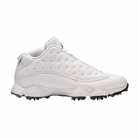 Air Jordan 13 Golf 'White Metallic'