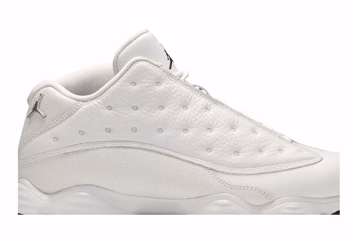 Air Jordan 13 Golf White Metallic, view 3