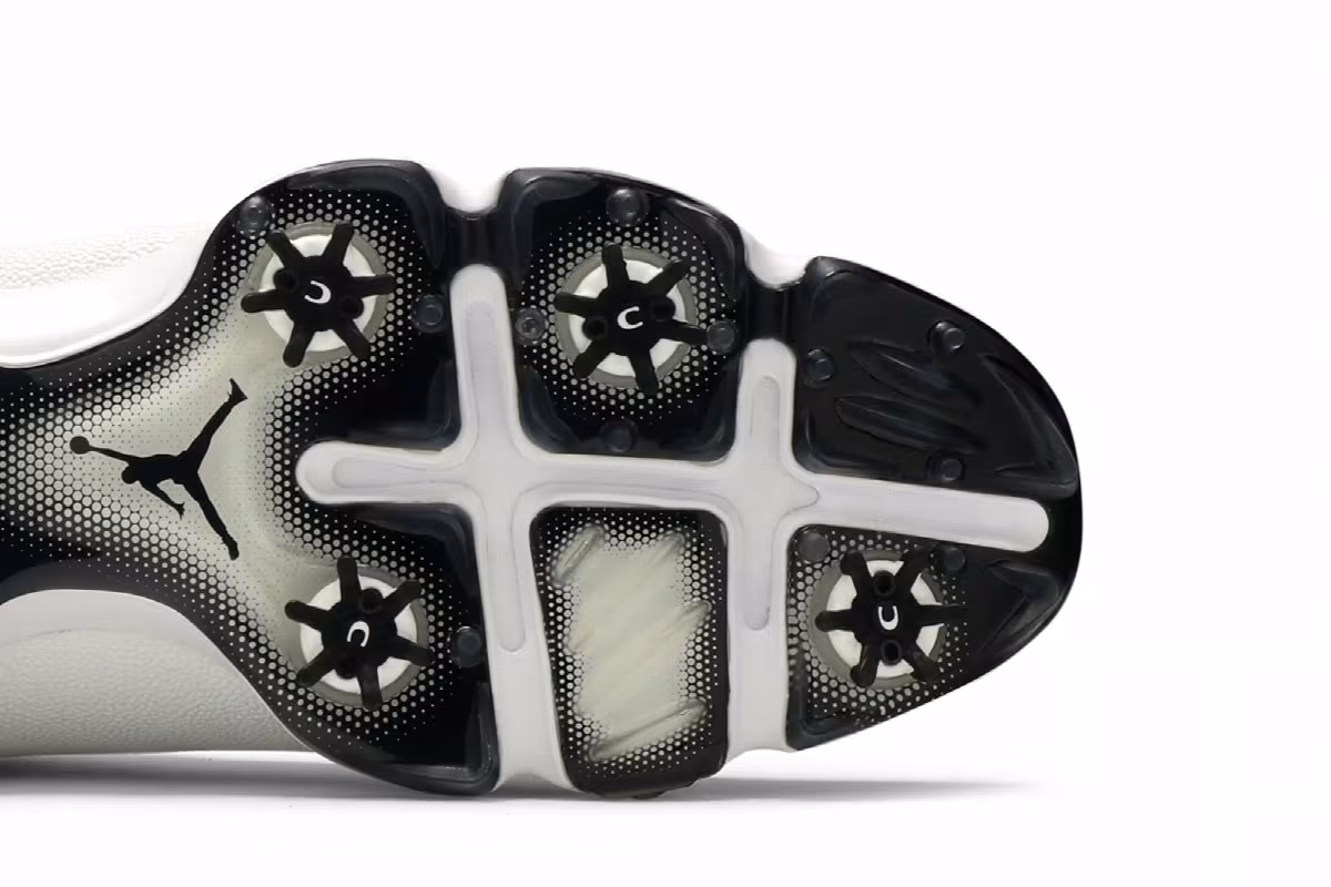 Air Jordan 13 Golf White Metallic, view 6
