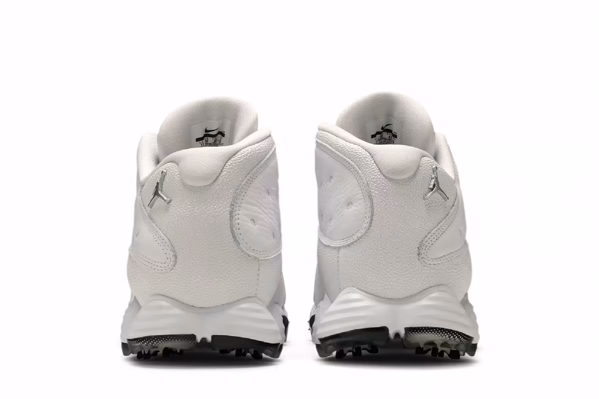 Air Jordan 13 Golf White Metallic, view 7
