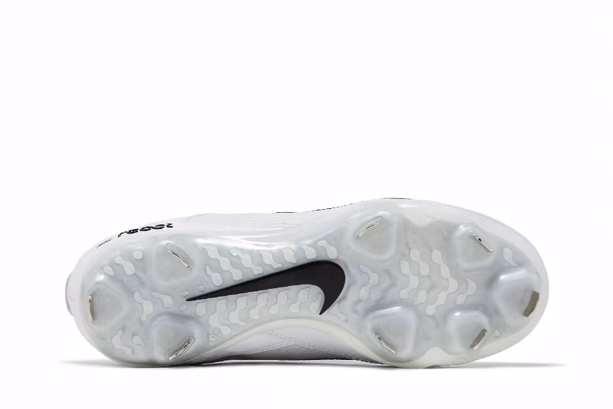 Nike Women's Hyperdiamond 4 Elite White Black, view 5