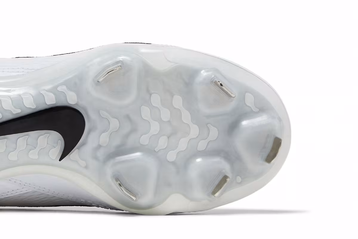 Nike Women's Hyperdiamond 4 Elite White Black, view 6