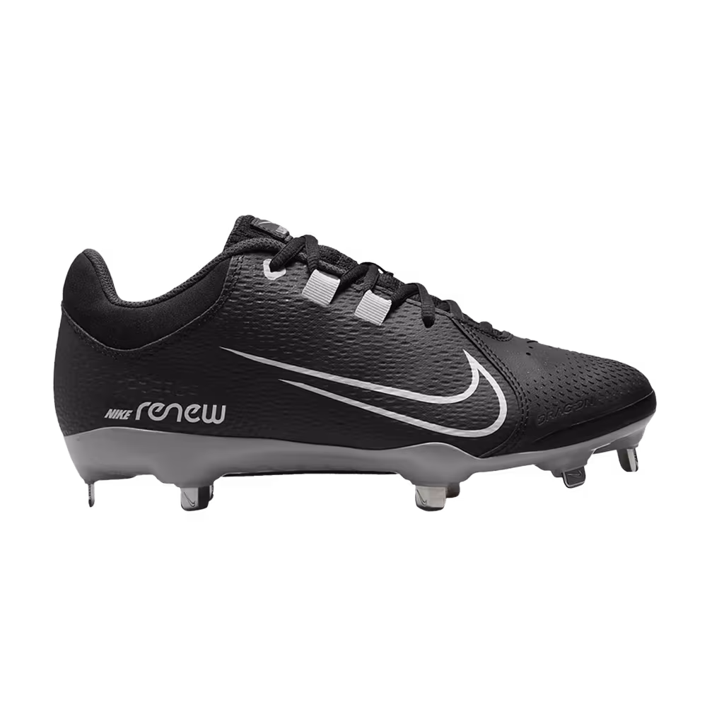 Nike Women's Hyperdiamond 4 Pro Black Dark Smoke Grey