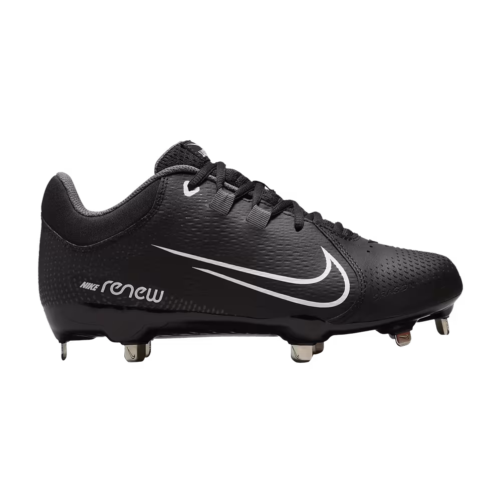 Nike Women's Hyperdiamond 4 Pro Black Dark Grey