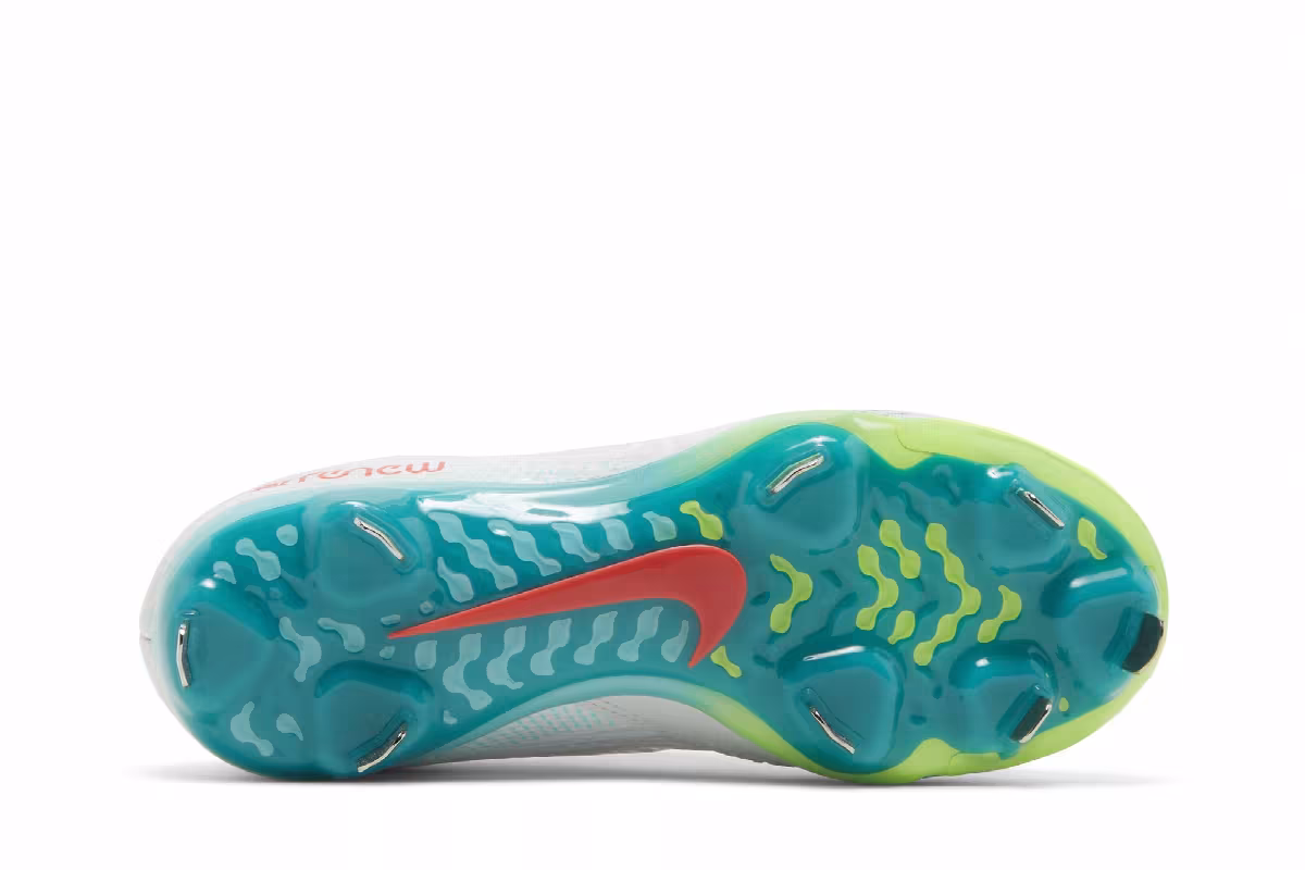Nike Women's Hyperdiamond 4 Pro White Turbo Green, view 5