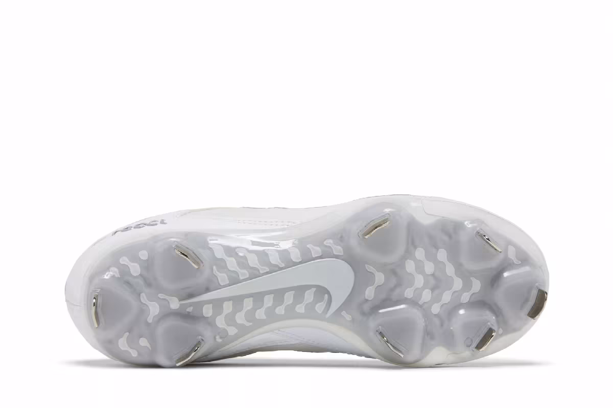 Nike Women's Hyperdiamond 4 Elite White Pure Platinum, view 5