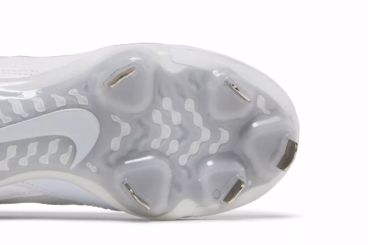 Nike Women's Hyperdiamond 4 Elite White Pure Platinum, view 6