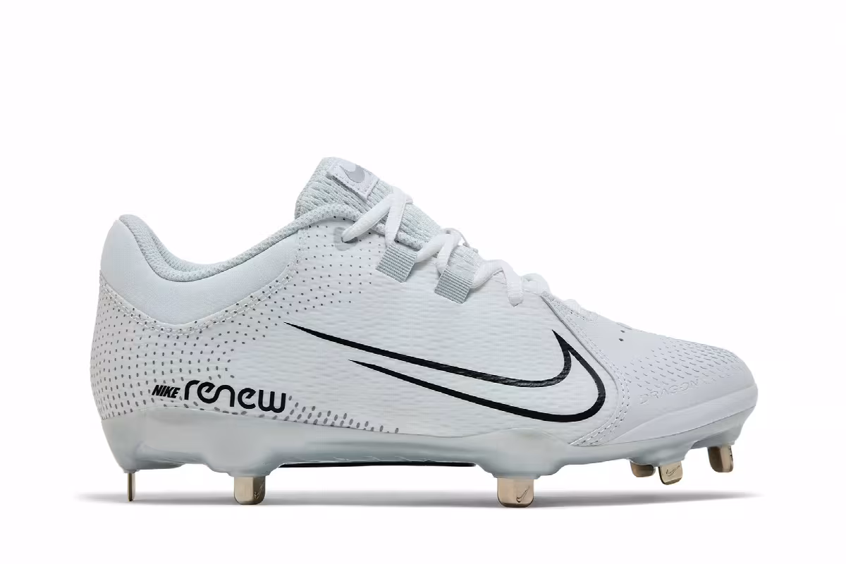 Nike Women's Hyperdiamond 4 Pro White Pure Platinum, view 2