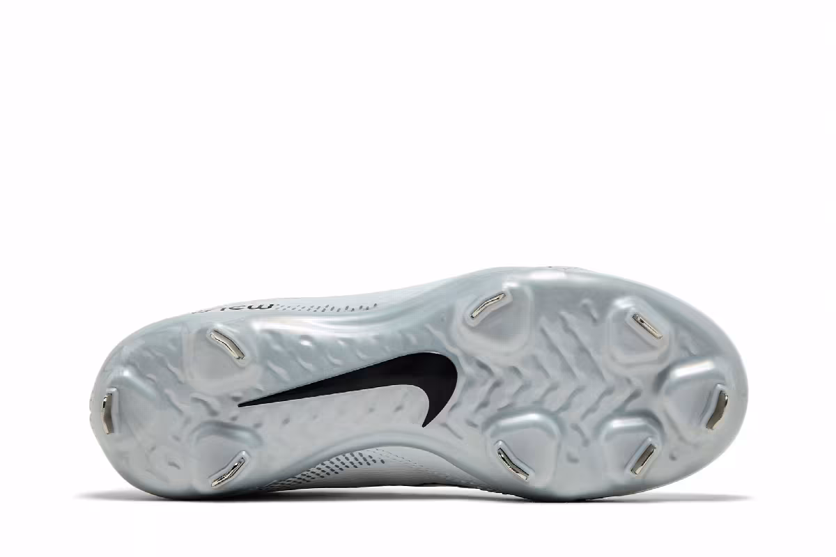 Nike Women's Hyperdiamond 4 Pro White Pure Platinum, view 5