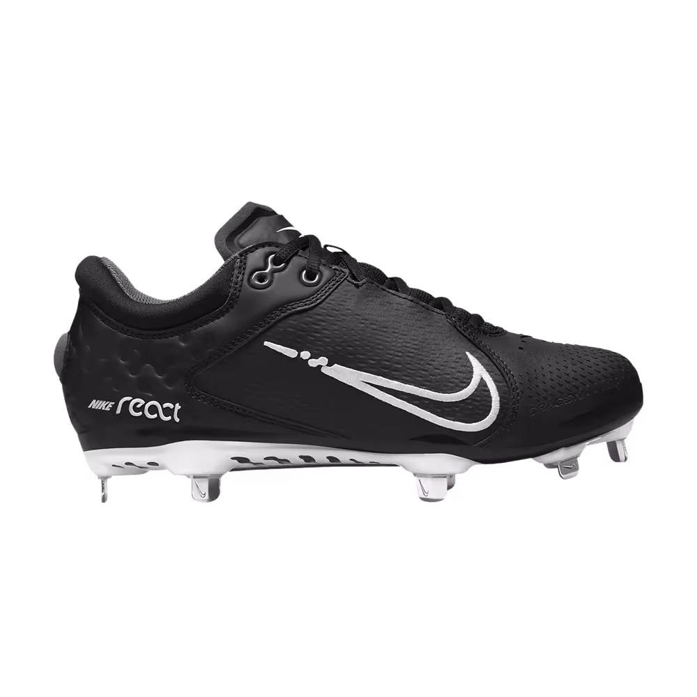 Nike Women's Hyperdiamond 4 Elite Black Dark Grey