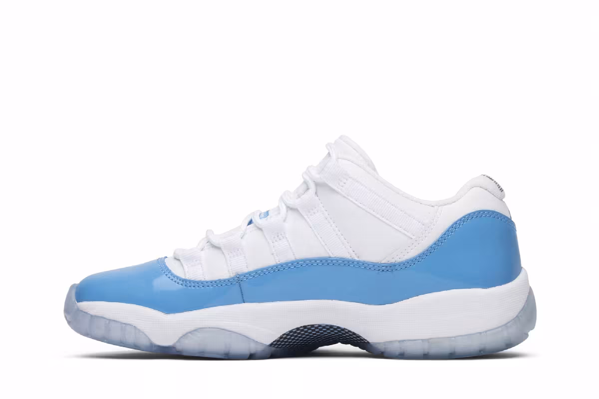 Air Jordan 11 Low GS UNC 2017, view 4
