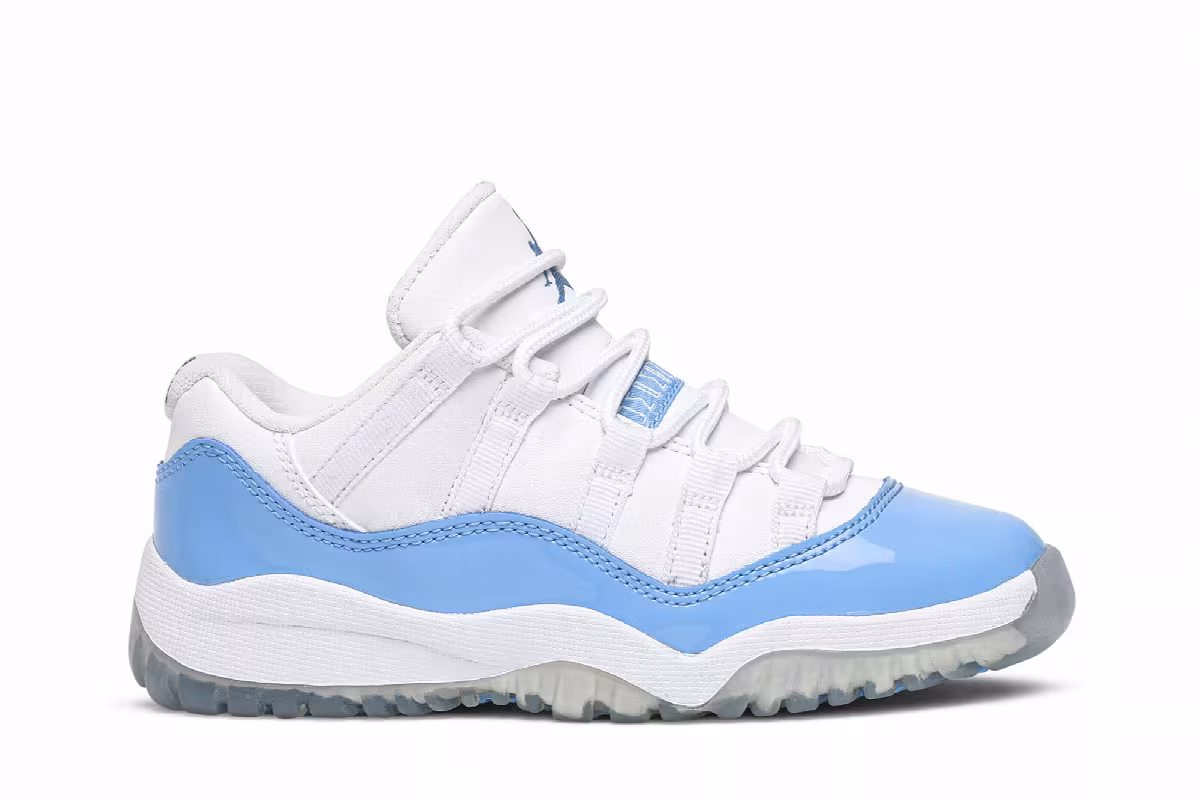 Air Jordan 11 Low BP UNC 2017, view 2