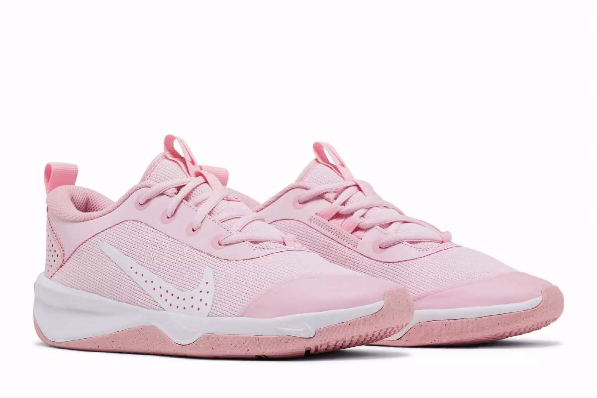 Nike Omni Multi-Court GS Pink Foam, view 9