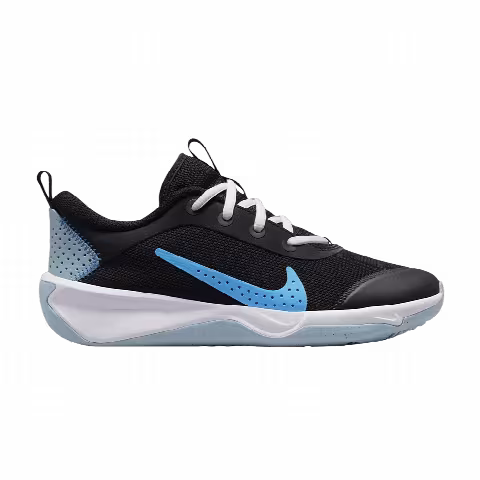 Nike Omni Multi-Court GS 'Black Blue Lightning'