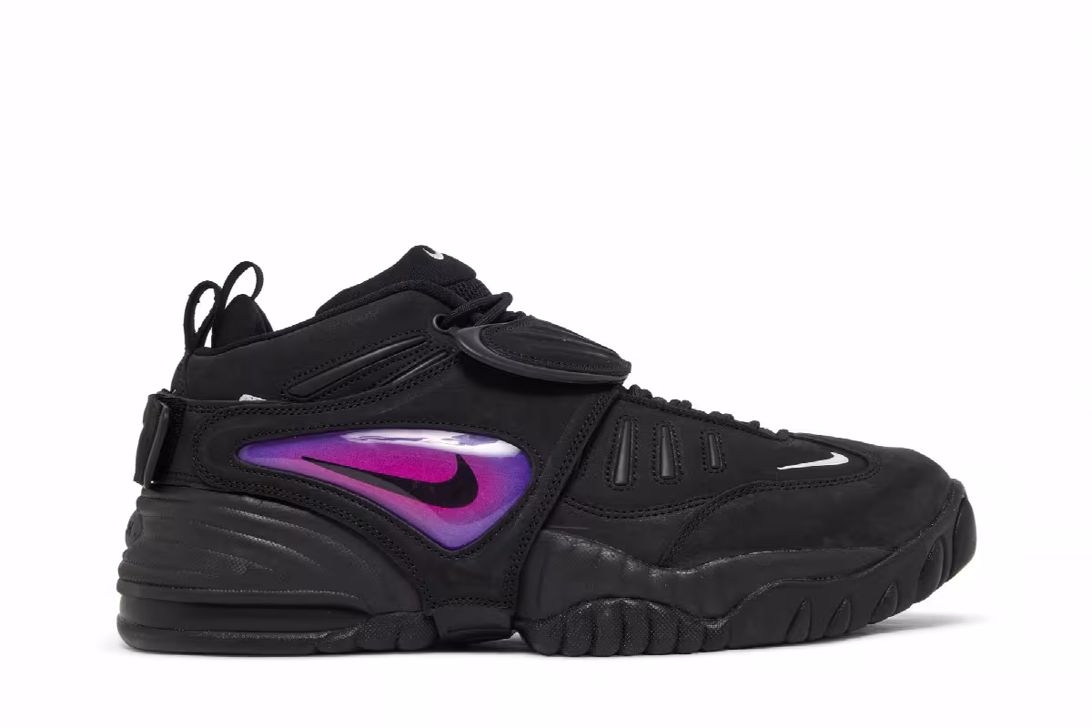 AMBUSH x Nike Air Adjust Force Black Psychic Purple, view 2
