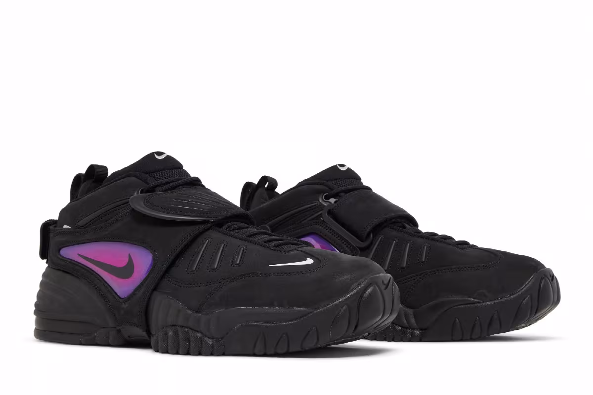 AMBUSH x Nike Air Adjust Force Black Psychic Purple, view 9