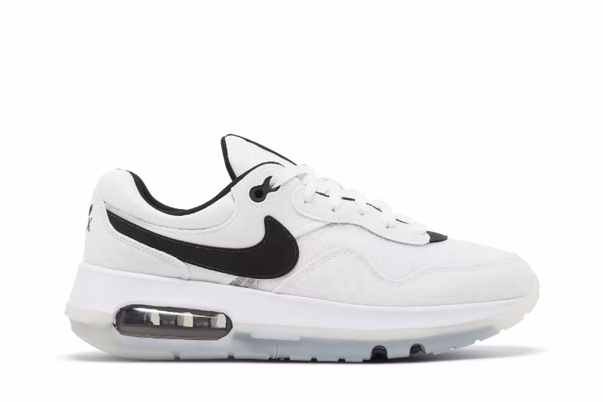 Nike Air Max Motif GS White Black, view 2