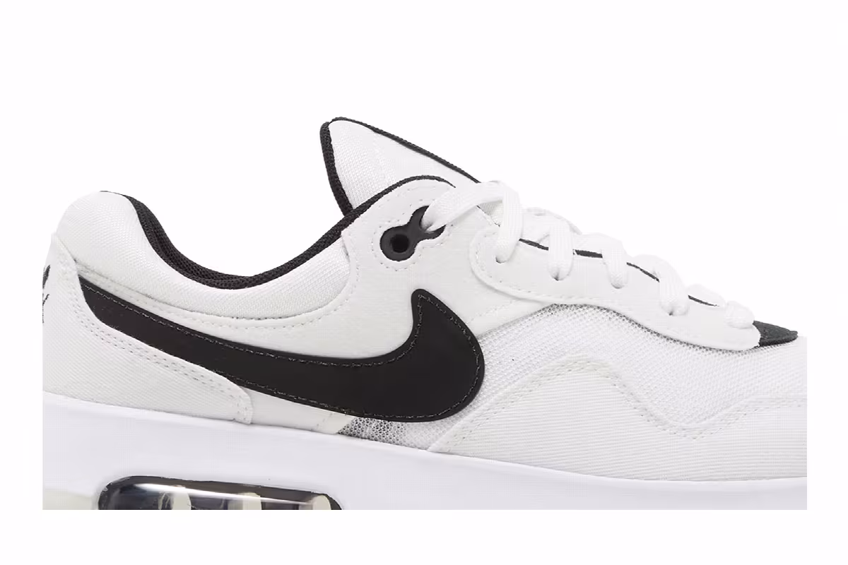 Nike Air Max Motif GS White Black, view 3