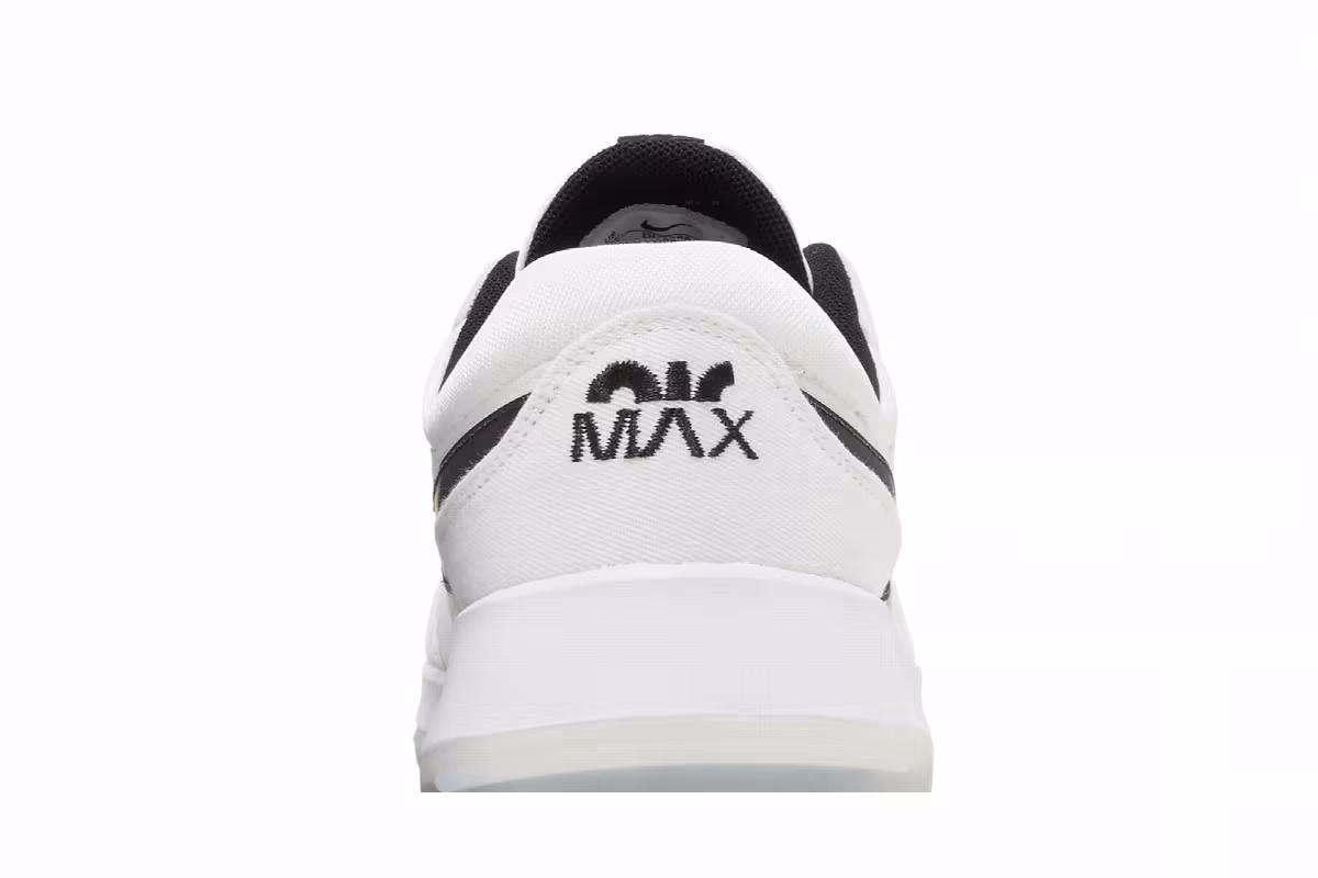 Nike Air Max Motif GS White Black, view 8