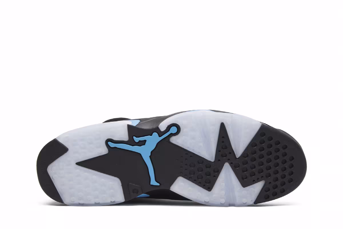 Air Jordan 6 Tar Heels, UNC, view 5