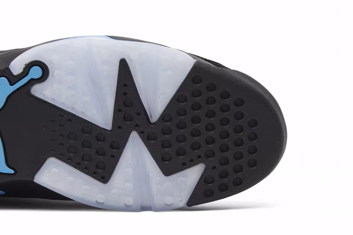 Air Jordan 6 Tar Heels, UNC, view 6