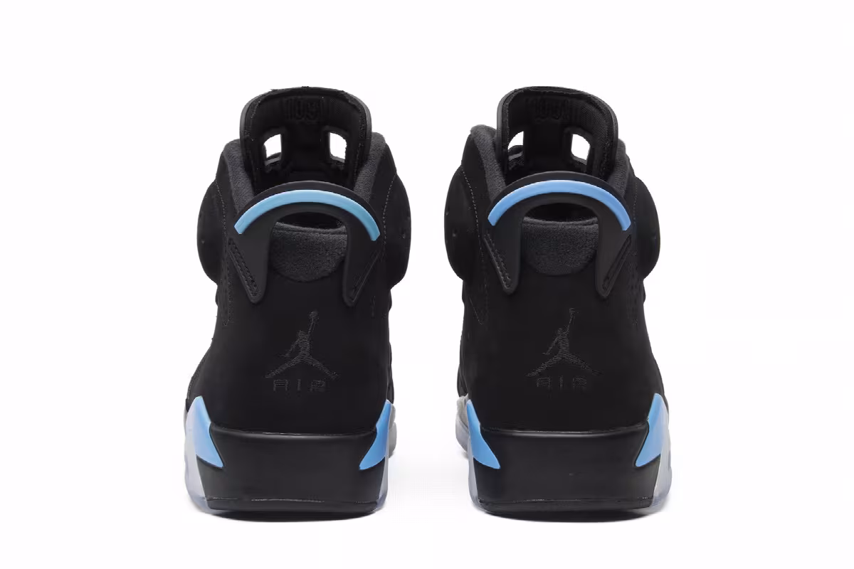 Air Jordan 6 Tar Heels, UNC, view 7