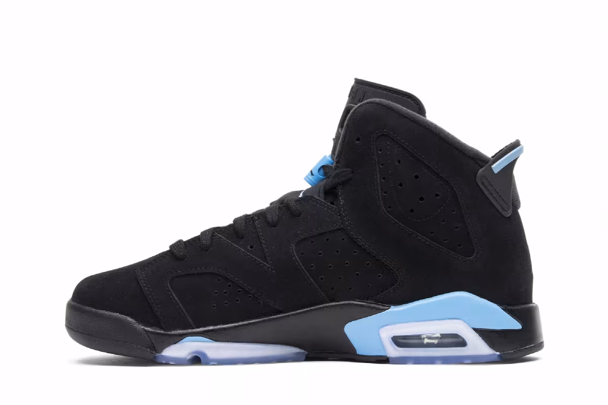 Air Jordan 6 GS UNC, view 4