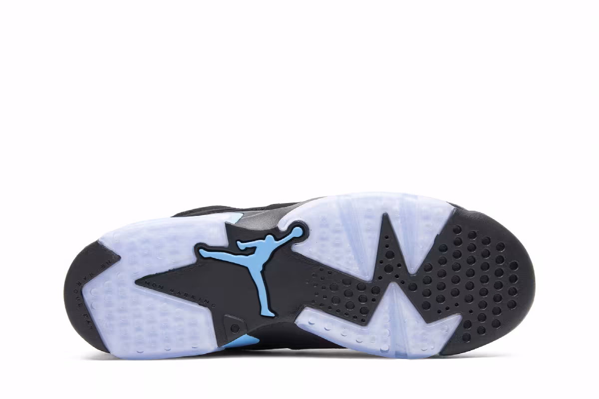 Air Jordan 6 GS UNC, view 5