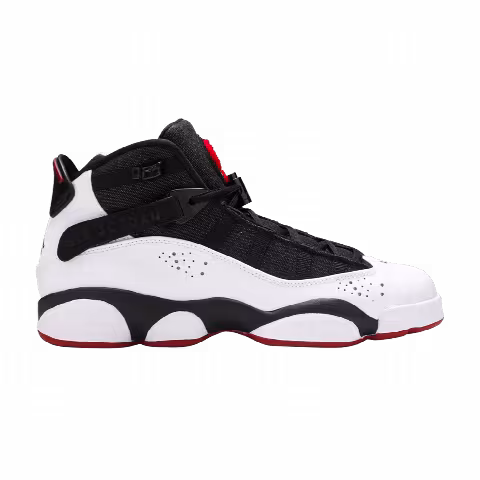 Air Jordan 6 Rings BG 'Black White Gym Red'