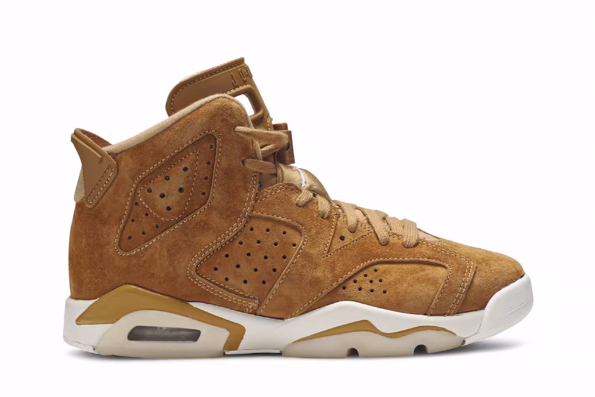 Air Jordan 6 GS Wheat, view 2