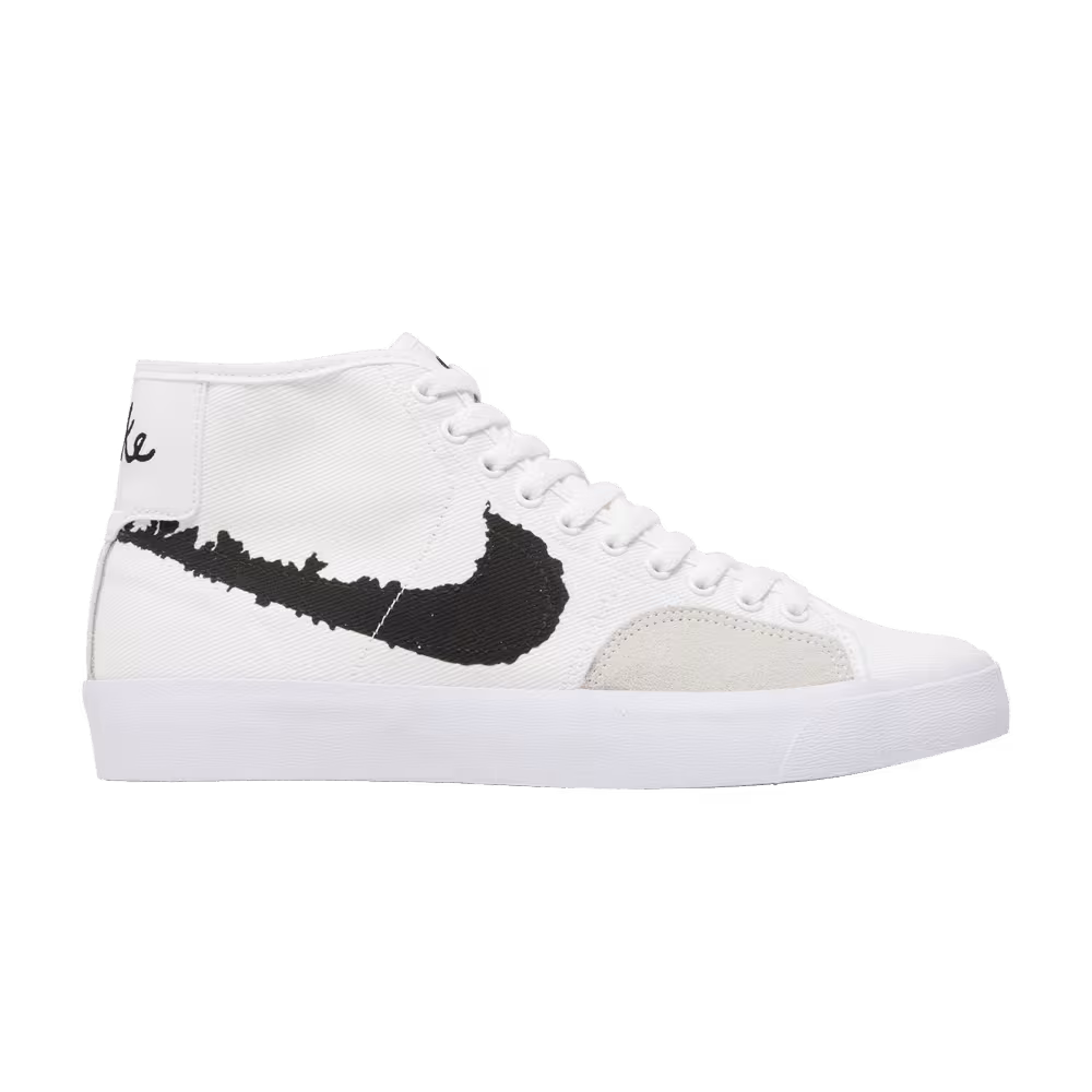 Nike Blazer Court Mid Premium SB White Black