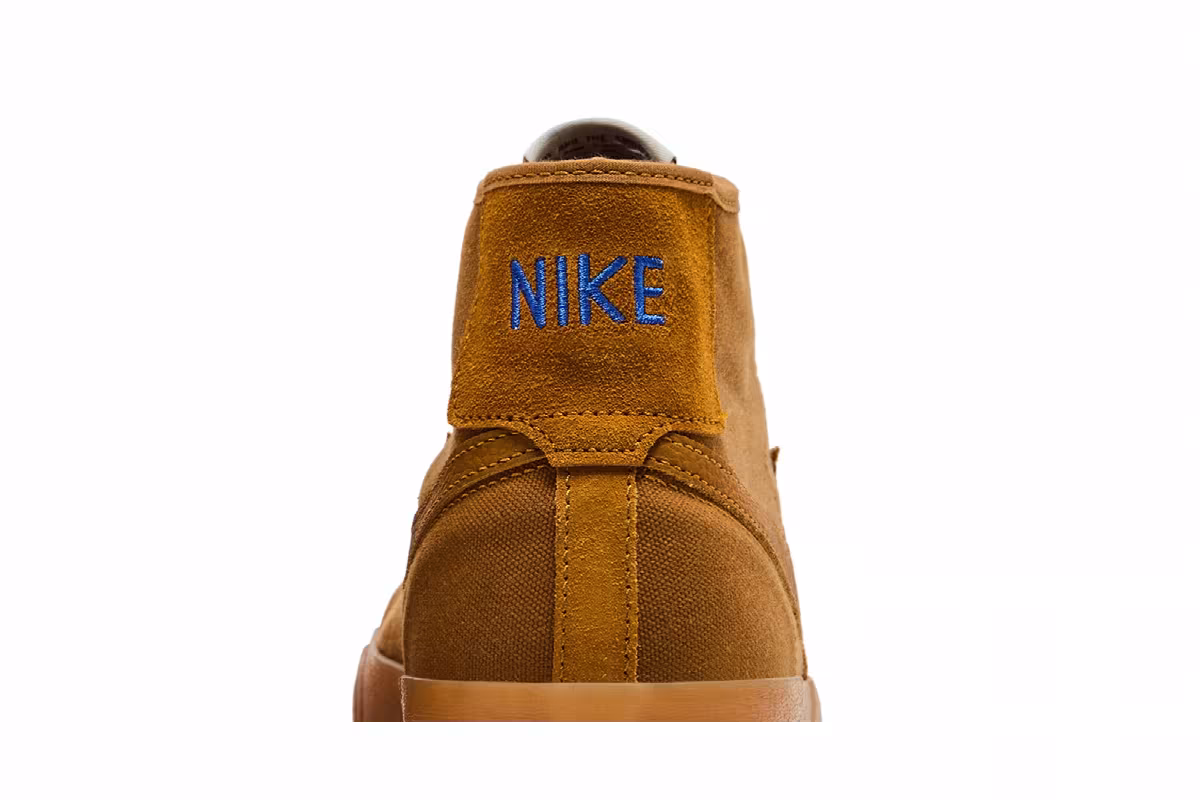 Nike Blazer Court Mid Premium SB Desert Ochre Gum, view 8