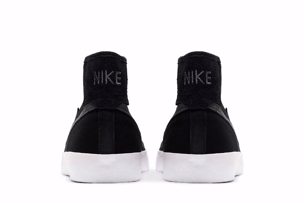 Nike Blazer Court Mid Premium SB Black Anthracite, view 7