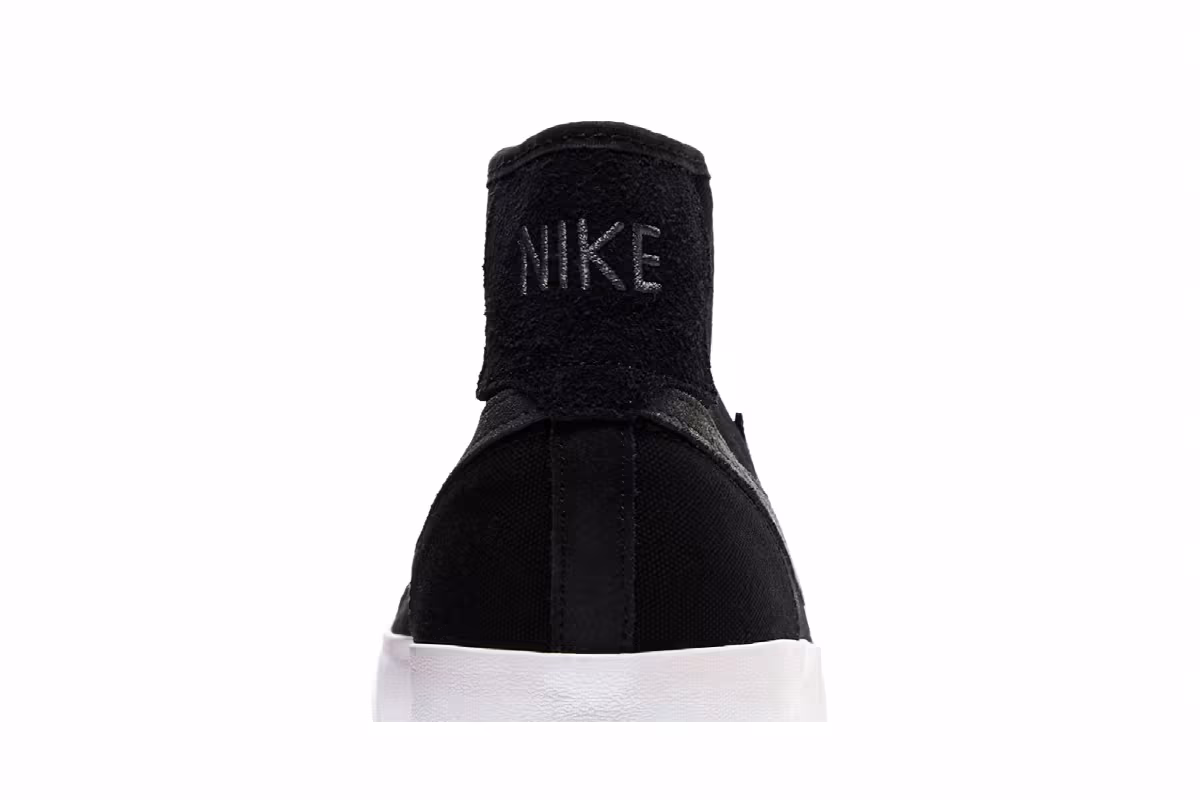 Nike Blazer Court Mid Premium SB Black Anthracite, view 8