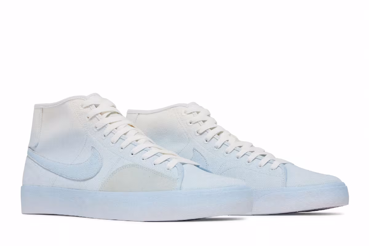 Nike Blazer Court Mid Premium SB Celestine Blue, view 9