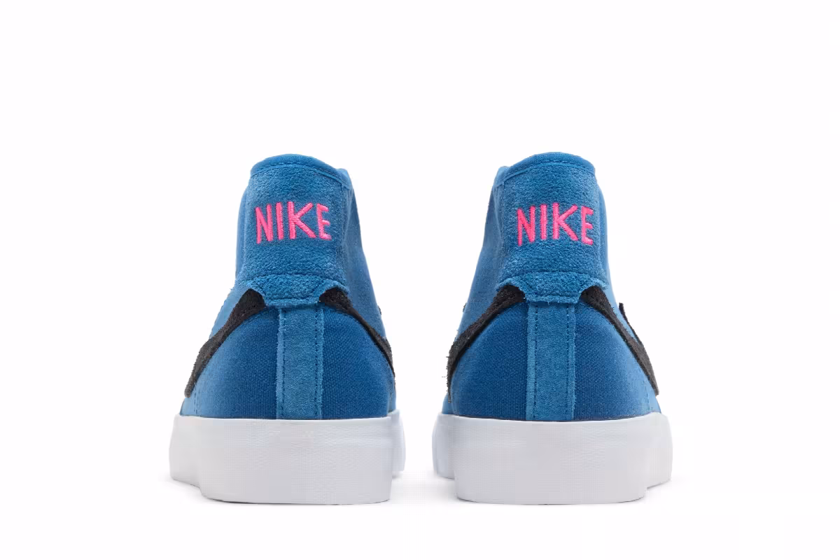 Nike Blazer Court Mid Premium SB Dark Marina Blue, view 7