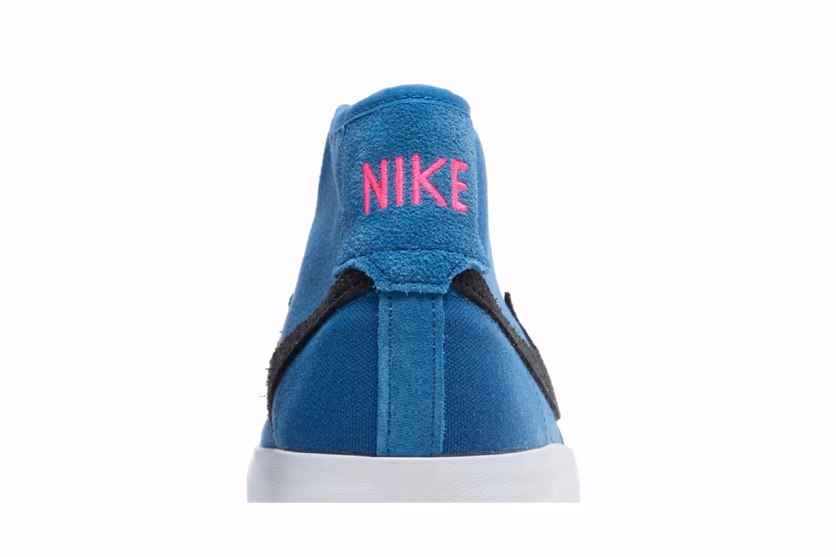Nike Blazer Court Mid Premium SB Dark Marina Blue, view 8