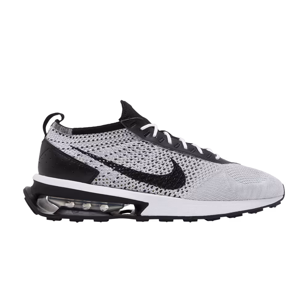Nike Air Max Flyknit Racer White Black
