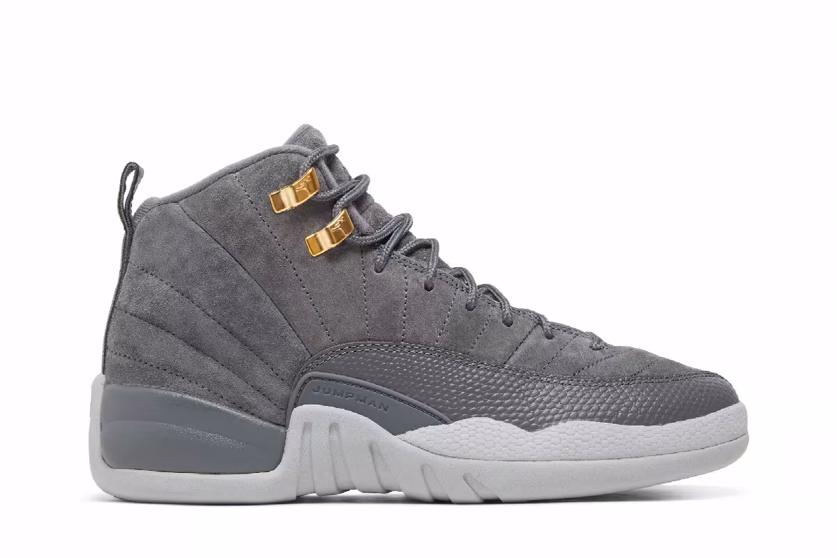 Air Jordan 12 GS Dark Grey, view 2