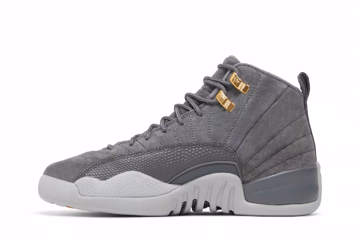 Air Jordan 12 GS Dark Grey, view 4