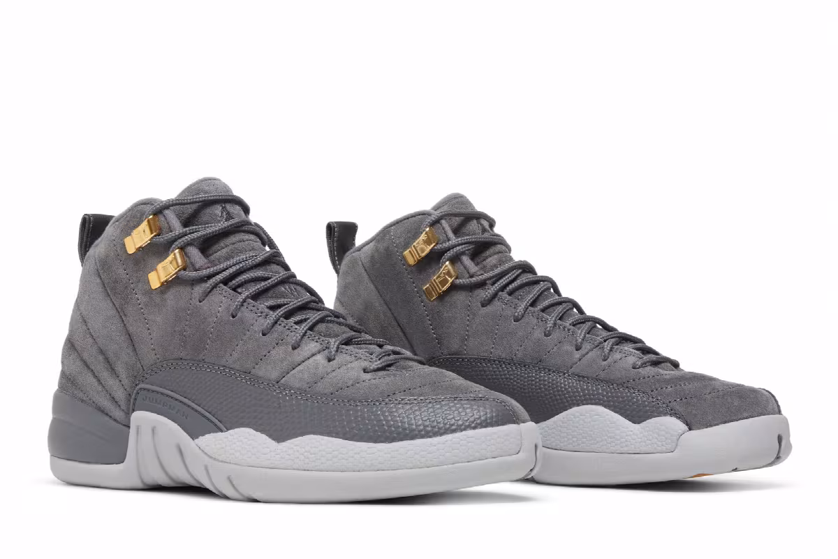 Air Jordan 12 GS Dark Grey, view 9