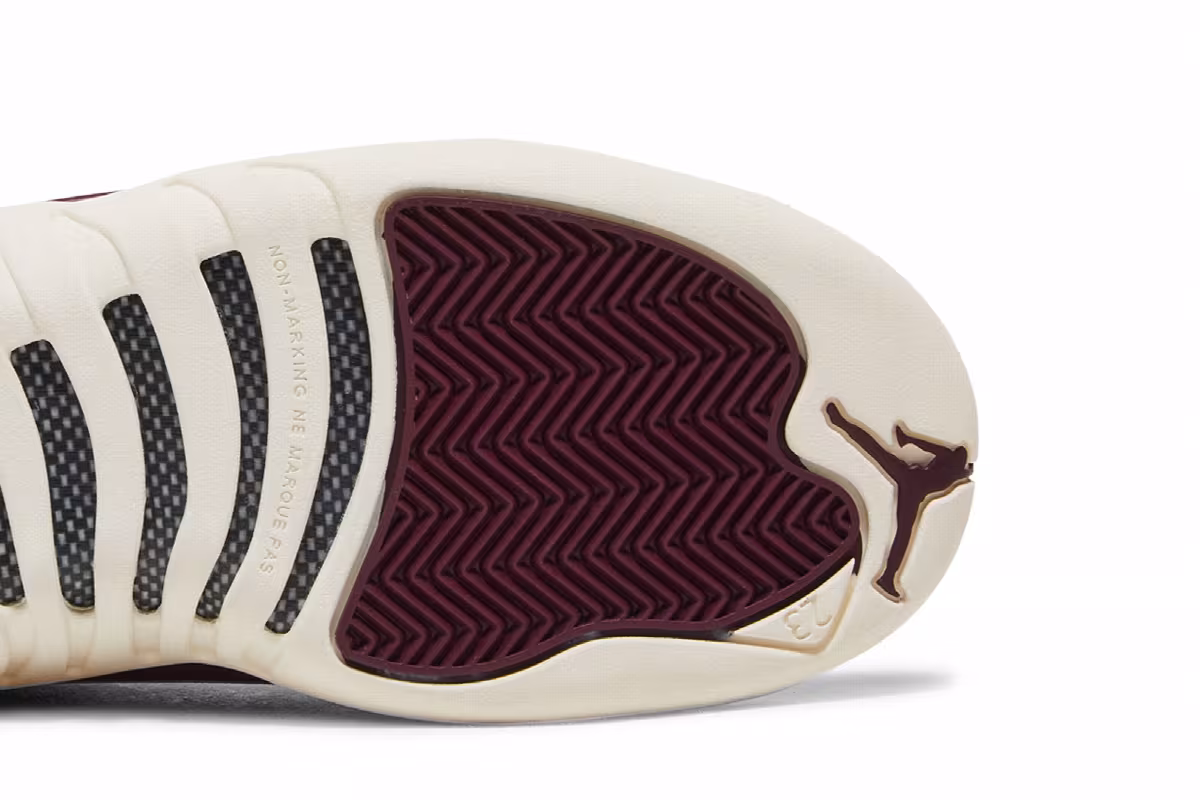 Air Jordan 12 GS Bordeaux, view 6